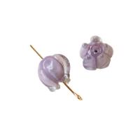 Perles murano faites à la main , chalumeau, Flower Bud, plus de couleurs à choisir, 12x12mm, Environ 100PC/sac, Vendu par sac