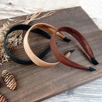 Hair Bands, PU Leather, for woman, more colors for choice, 160x30mm, Sold By PC