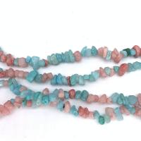 Gemstone Chips Morganite irregular polished mixed colors Sold Per Approx 31.5 Inch Strand