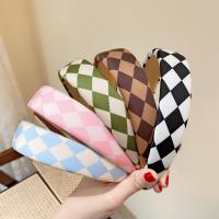 Hair Bands, Cloth, with Sponge & ABS Plastic, vintage & for woman, more colors for choice, 150x140x30mm, Sold By PC