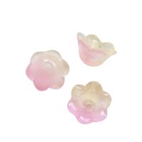 chalumeau calotte de perle, fleur, DIY, plus de couleurs à choisir, 12x7mm, 10PC/sac, Vendu par sac