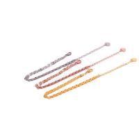 Titanium stål armbånd, med 1.96inch extender kæde, forgyldt, mode smykker & for kvinde, flere farver til valg, Længde Ca. 5.9 inch, Solgt af PC