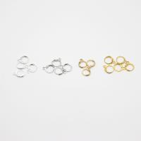 Iron Huggie Hoop Earring Finding plated DIY 12mm Sold By PC