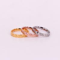 Titantium Steel finger ring, Titan Stål, plated, olika storlek för val & för kvinna, fler färger för val, Hål:Ca 2mm, Storlek:5-9, Säljs av PC