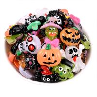 Resin Cell Phone DIY Kit, stoving varnish, Halloween Design & different size for choice, more colors for choice, Approx 100PCs/Bag, Sold By Bag