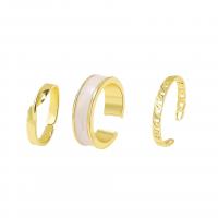 Zinc Alloy Ring Set plated three pieces & for woman & enamel nickel lead & cadmium free Approx Sold By Bag