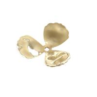 Capuchon pour perle en laiton, fleur, Placage de couleur d'or, DIY & styles différents pour le choix, doré, 10PC/sac, Vendu par sac