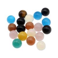 Natural Stone Ball Sphere, Round, DIY, more colors for choice, 16x16x16mm, Sold By PC