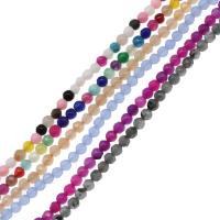 Gemstone Smycken Pärlor, Ädelsten, DIY & fasetterad, fler färger för val, 4x4x4mm, Såld Per 38 cm Strand