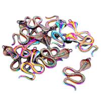 Tibetan Style Jewelry Necklace, Snake, Unisex & different styles for choice, multi-colored, nickel, lead & cadmium free, 27x44x3mm, Length:Approx 17.72 Inch, Sold By PC