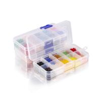 Transparent glas Seed Beads, Glaspärlor, Rund, DIY, fler färger för val, 3mm, 3000PC/Box, Säljs av Box