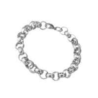 Bijoux bracelet en acier inoxydable, unisexe, couleur originale, Longueur:Environ 8.5 pouce, Vendu par PC