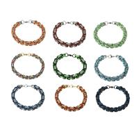 Bijoux bracelet en acier inoxydable, Placage, unisexe, plus de couleurs à choisir, Longueur:Environ 8.5 pouce, Vendu par PC