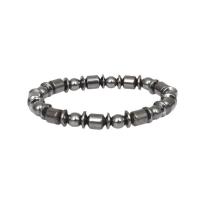 Hematite Bracelet Unisex & radiation protection black Length Approx 7.09 Inch Sold By PC