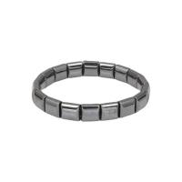 Non Magnetic Hematite Bracelet Unisex black Length Approx 7.09 Inch Sold By PC