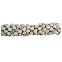 Jade korálky, Jade Barma, s Seedbead, Lucerna, lesklý, DIY & různé velikosti pro výběr & tváří, 10-12mm, Prodáno za Cca 14.96 inch Strand