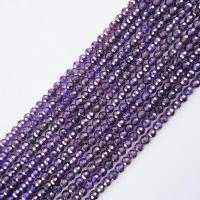 Cubic Zirconia Beads, Round, polished, DIY & faceted, more colors for choice, 6mm, Sold Per Approx 14.96 Inch Strand