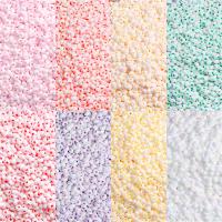 Farve Foret Glass Seed Beads, Seedbead, du kan DIY, flere farver til valg, 3mm, 660pc'er/Bag, Solgt af Bag