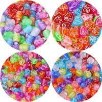 Acrylic Jewelry Beads DIY mixed colors 3.5-11mm Sold By Bag