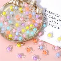 collier en perle acrylique , bonbon, DIY, plus de couleurs à choisir, 17x9mm, Environ 50PC/sac, Vendu par sac