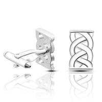 Brass Cufflinks platinum color plated for man Sold By PC