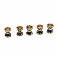 Brass šperky Korálky, Mosaz, DIY & smalt, více barev na výběr, 10mm, Prodáno By PC