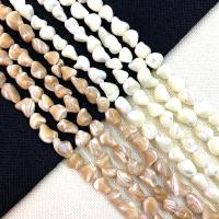 Trochus Shell Beads, irregular, DIY & different size for choice, more colors for choice, Sold Per Approx 15 Inch Strand