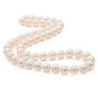 Perles de nacre en verre, perle de verre, Rond, DIY, plus de couleurs à choisir, 3-10mm, Vendu par 14.96 pouce brin
