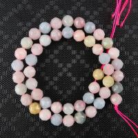 Morganite Beads, Round, polished, Star Cut Faceted & DIY, more colors for choice, 8mm, Sold Per Approx 14.96 Inch Strand