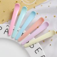 Alligator Hair Clip, Plastic, Korean style & for woman, more colors for choice, 25x80mm, Sold By PC