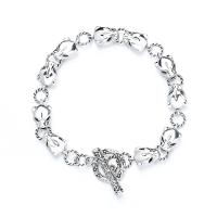 925 Sterling Silver Bracelet for woman silver color Length Approx 7.08 Inch Sold By PC