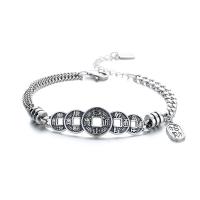 925 Sterling Silver Bracelet for woman silver color Length Approx 6.7 Inch Sold By PC