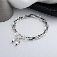 925 Sterling Silver Bracelet for woman silver color Length Approx 6.7 Inch Sold By PC