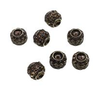 مجوهرات الحديد الخرز, حديد, ديي & مع حجر الراين, المزيد من الألوان للاختيار, 17mm, تباع بواسطة PC