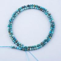 Perles turquoises, turquoise, Rond, poli, DIY & normes différentes pour le choix, 2-6mm, Vendu par Environ 14.96 pouce brin