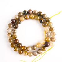Pietersite Beads Round polished DIY 10mm Sold Per 14.96 Inch Strand