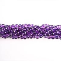 Natural Amethyst Beads, Round, polished, DIY & different size for choice, purple, 6-12mm, Sold Per Approx 14.96 Inch Strand