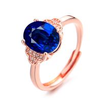 Cubic Zirconia Micro Pave Brass Ring rose gold color plated adjustable & micro pave cubic zirconia & for woman nickel lead & cadmium free US Ring Sold By PC