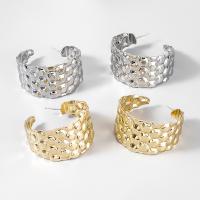 Lo zinco in lega Stud Earring, lega in zinco, placcato, gioielli di moda & per la donna, nessuno, 43x43mm, Venduto da coppia
