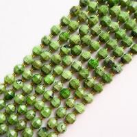 Diopside Beads, with Seedbead, Lantern, polished, DIY & different size for choice & faceted, 10-12mm, Sold Per Approx 14.96 Inch Strand