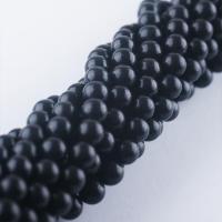 Shungite Beads Round polished DIY 6-12mm Sold Per Approx 14.96 Inch Strand