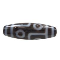 Natürliche Tibetan Achat Dzi Perlen, oval, DIY & verschiedene Stile für Wahl, 38x12mm, verkauft von PC