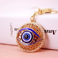 Zinc Alloy Key Clasp with Czech Rhinestone high quality plated fashion jewelry & for woman & enamel Sold By PC