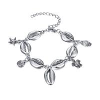 Zinc Alloy Anklet platinum color plated for woman Sold By PC