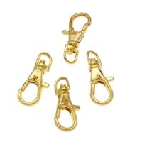 Zinc Alloy Key Sluiting Setting, gouden, 22mm, 50pC's/Bag, Verkocht door Bag