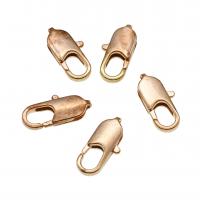 Zinc Alloy Lobster Clasp rose gold color Sold By Bag