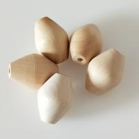 Perles en bois, DIY, 25x18mm, Vendu par PC