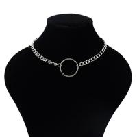 Титановые стали ожерелье, титан, Мужская, серебряный, длина:45 см, продается PC