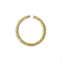 Brass δάχτυλο του δακτυλίου, Ορείχαλκος, επιχρυσωμένο, Κορεατικό ύφος & ρυθμιζόμενο & για τη γυναίκα, περισσότερα χρώματα για την επιλογή, νικέλιο, μόλυβδο και κάδμιο ελεύθεροι, Μέγεθος:6-8, Sold Με PC
