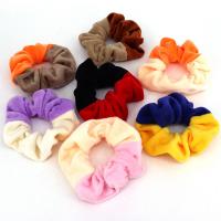 Hair Scrunchies Plush for woman 100mm Sold By PC